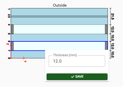 Interlayer parameters